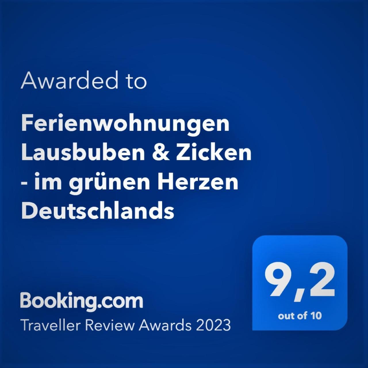 Ferienwohnungen Lausbuben & Zicken - Im Gruenen Herzen Deutschlands Herleshausen Dış mekan fotoğraf